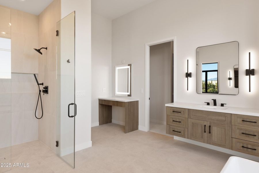 Spacious Primary Bathroom