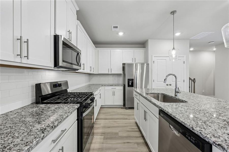 Furnished interior view inside a new home in Artisan Walk, Fairburn (Image 7).