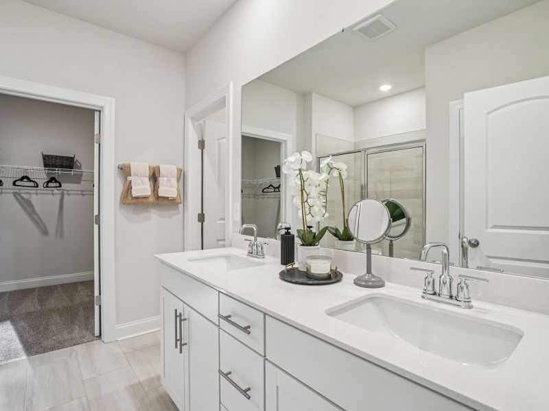 Furnished interior view inside a new home in Woodmont, Smyrna (Image 13).
