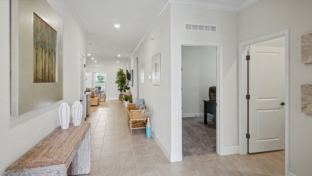 Representative furnished interior of a home built from the Drexel by Maronda Homes in Labelle, Labelle (Image 15).