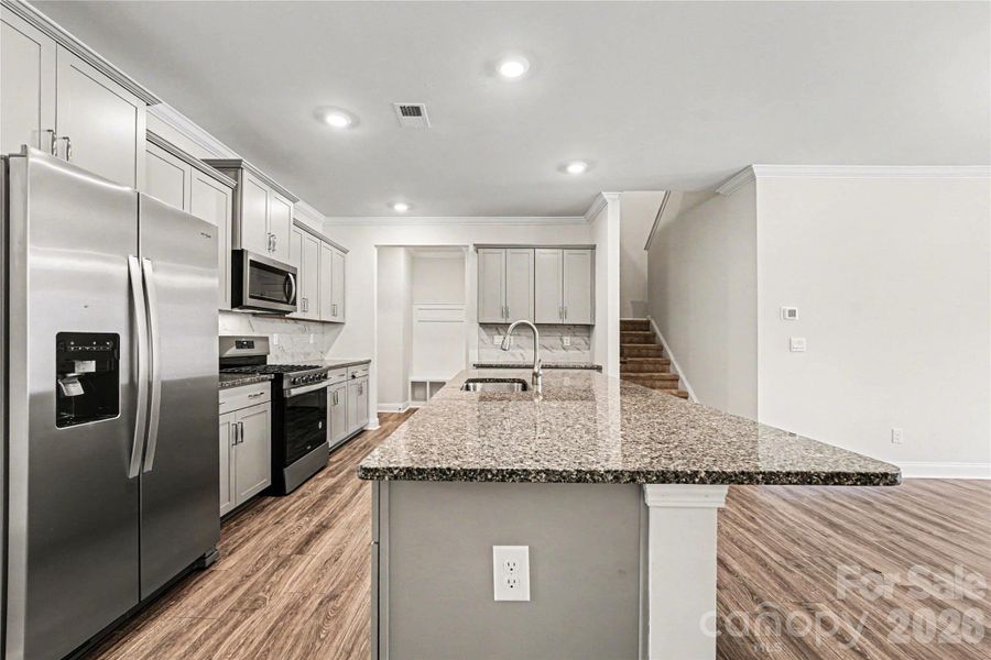 Furnished interior view inside a new home in , Sherrills Ford (Image 12).