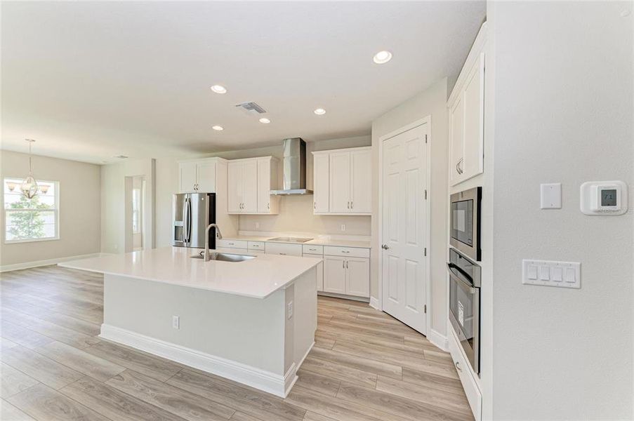 Furnished interior view inside a new home in Mirada, San Antonio (Image 6).