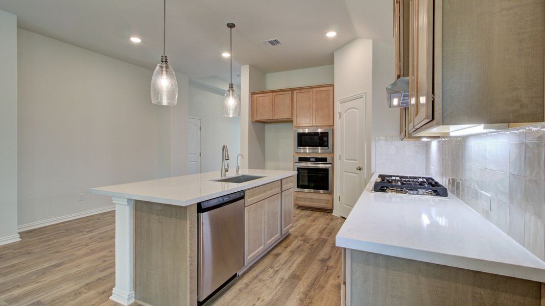 Furnished interior view inside a new home in The Crossvine, Schertz (Image 7). Furnished interior view inside a new home in The Crossvine, Schertz (Image 7).