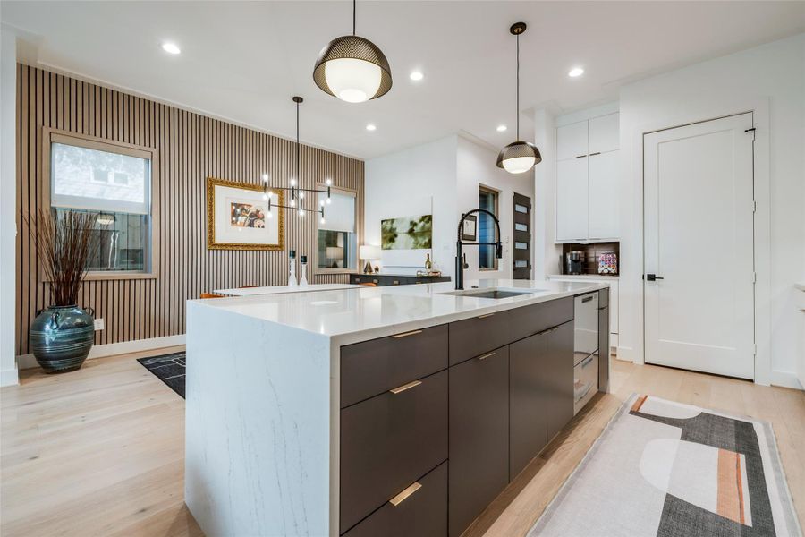 Furnished interior view inside a new home in , Houston (Image 13).