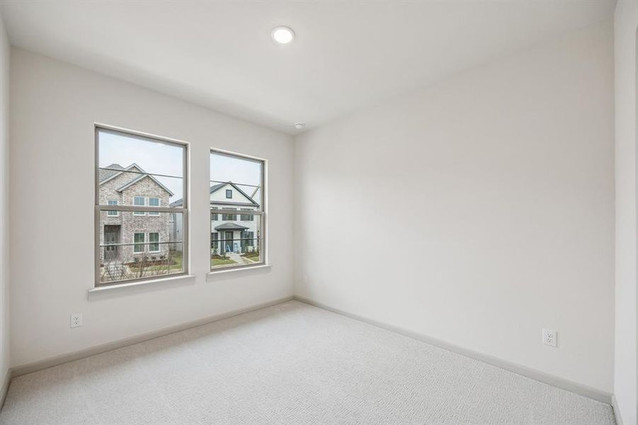 Our Alexis II plan offers nicely sized secondary bedrooms.