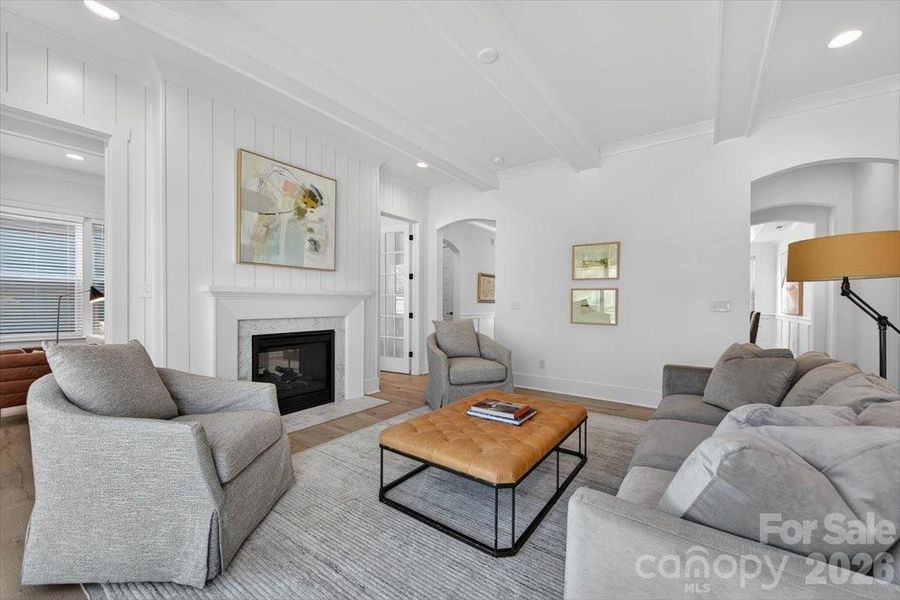 Furnished interior view inside a new home in , Charlotte (Image 11).