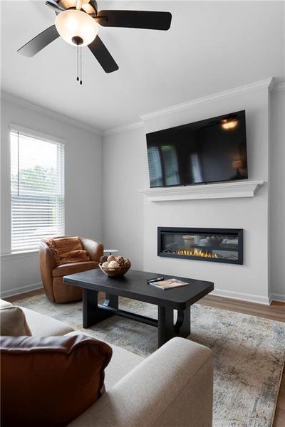 Furnished interior view inside a new home in , Cedartown (Image 16). Furnished interior view inside a new home in , Cedartown (Image 16).