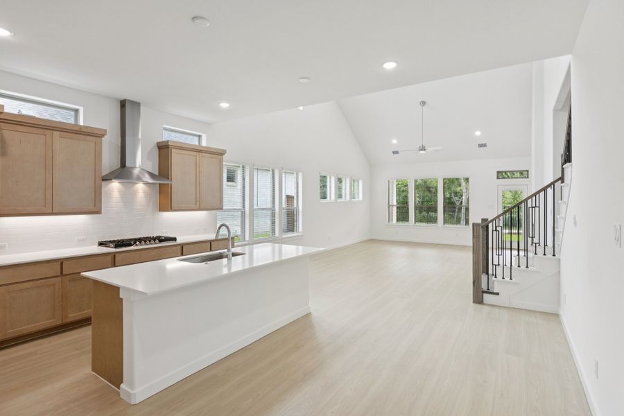 Kitchen in the Monet II home plan by Trophy Signature Homes – REPRESENTATIVE PHOTO Kitchen in the Monet II home plan by Trophy Signature Homes – REPRESENTATIVE PHOTO