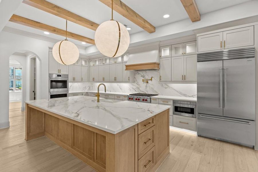 Furnished interior view inside a new home in , Braselton (Image 10).