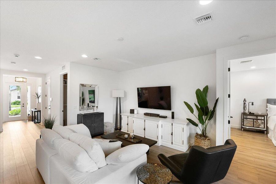Furnished interior view inside a new home in , Port St. Lucie (Image 9).