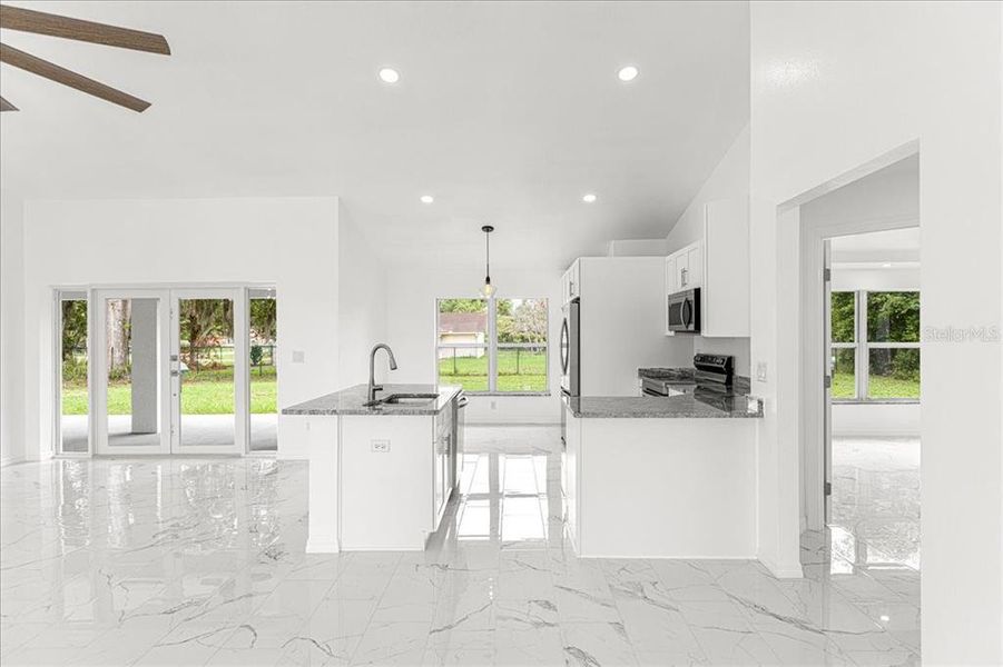 Furnished interior view inside a new home in , Summerfield (Image 8).