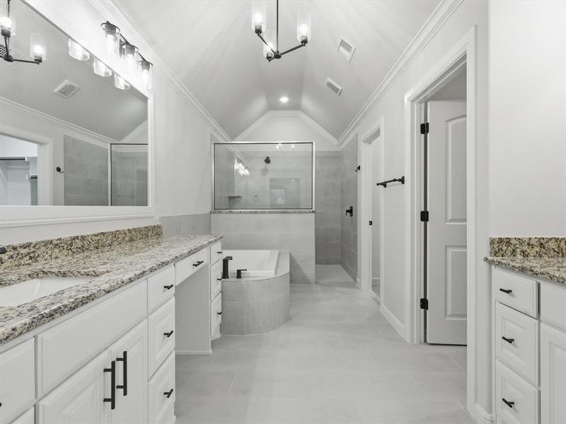 Furnished interior view inside a new home in , Granbury (Image 19). Furnished interior view inside a new home in , Granbury (Image 19).