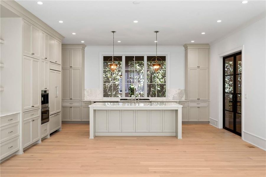 Furnished interior view inside a new home in , Atlanta (Image 13).