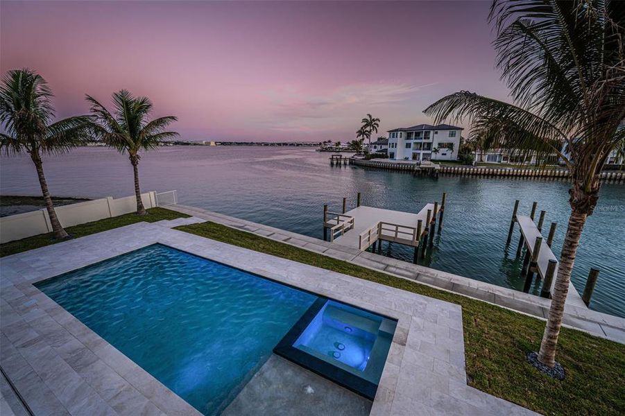 Exterior details and patio area of a home in , Belleair Beach (Image 39).