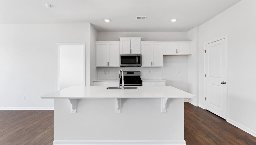 Representative furnished interior of a home built from the Aria by D.R. Horton in Woodglen, Piedmont (Image 6).