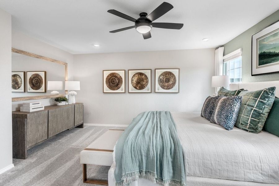 Representative furnished interior of a home built from the 2071 by KB Home in Watermill-Heritage Collection, Uhland (Image 11). Representative furnished interior of a home built from the 2071 by KB Home in Watermill-Heritage Collection, Uhland (Image 11).