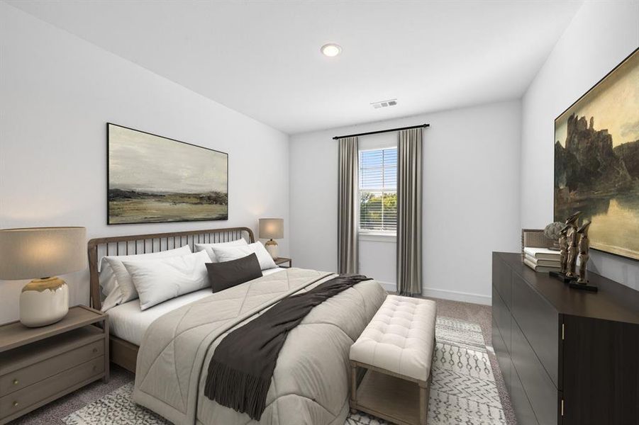 Furnished interior view inside a new home in Wellington, Haslet (Image 18). Furnished interior view inside a new home in Wellington, Haslet (Image 18).