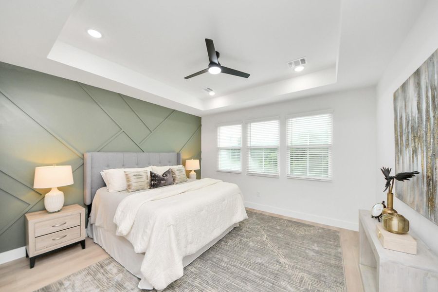 Furnished interior view inside a new home in , Houston (Image 6). Furnished interior view inside a new home in , Houston (Image 6).