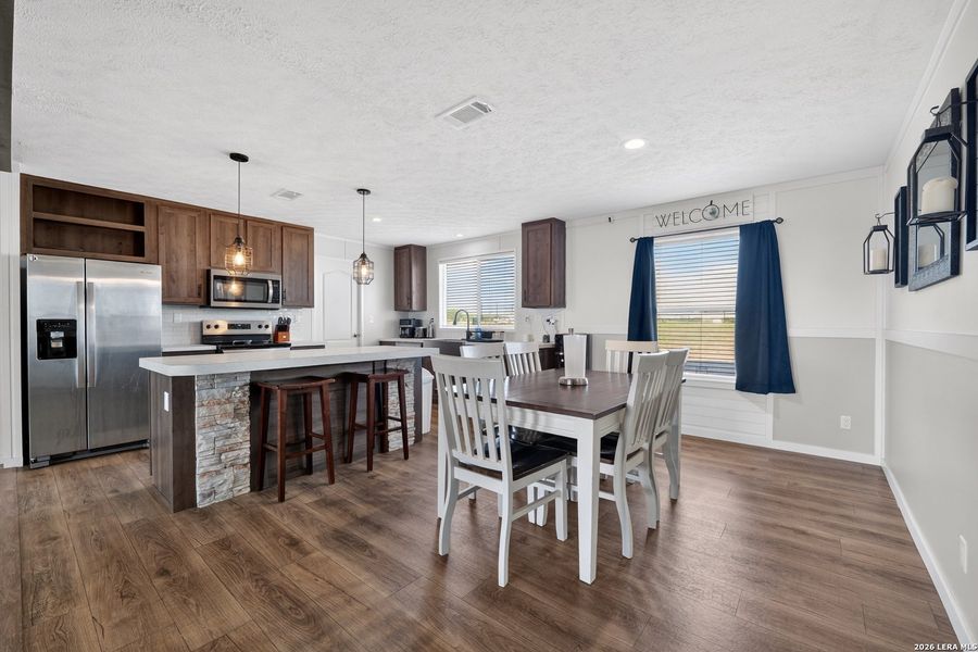 Furnished interior view inside a new home in , Jourdanton (Image 11).