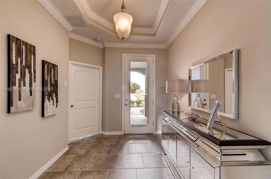 Furnished interior view inside a new home in Kindred, Kissimmee (Image 18).