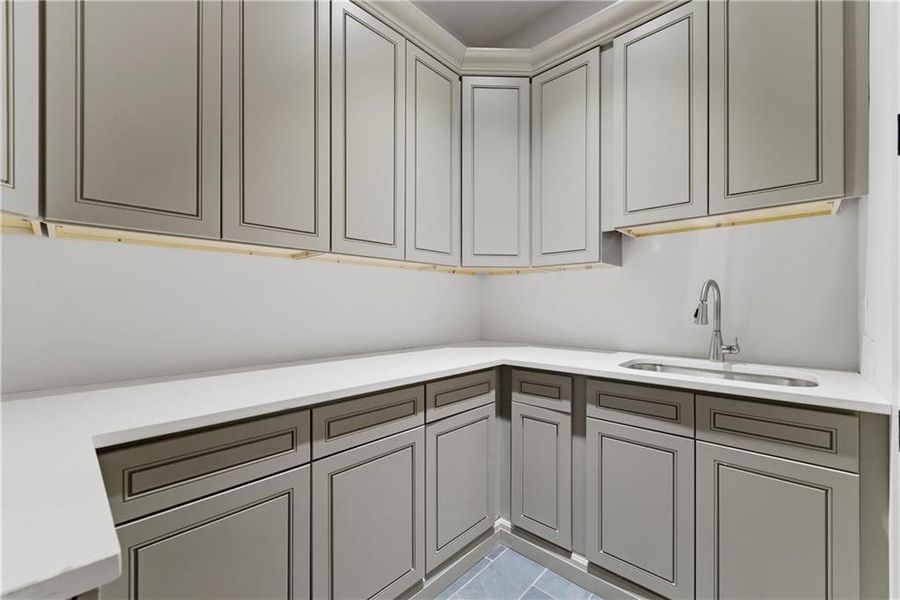 Furnished interior view inside a new home in , Atlanta (Image 17).