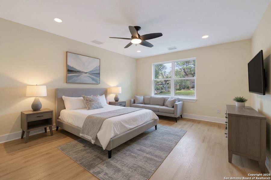 Furnished interior view inside a new home in , San Antonio (Image 13). Furnished interior view inside a new home in , San Antonio (Image 13).