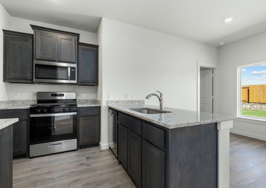 Representative furnished interior of a home built from the Amelia by LGI Homes in Vista West, Fort Worth (Image 3).