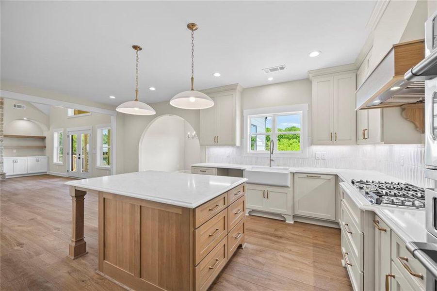 Furnished interior view inside a new home in , Monroe (Image 8).