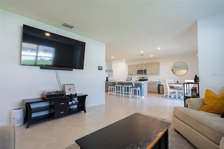 Furnished interior view inside a new home in Harmony at Lake Eloise, Winter Haven (Image 9).