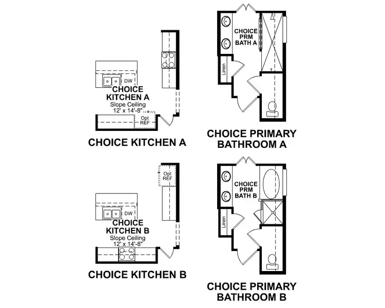 2D floor plan layout for the Abilene by Beazer Homes in Madeley Creek: Premier Collection, Conroe, TX (Image 4). 2D floor plan layout for the Abilene by Beazer Homes in Madeley Creek: Premier Collection, Conroe, TX (Image 4).