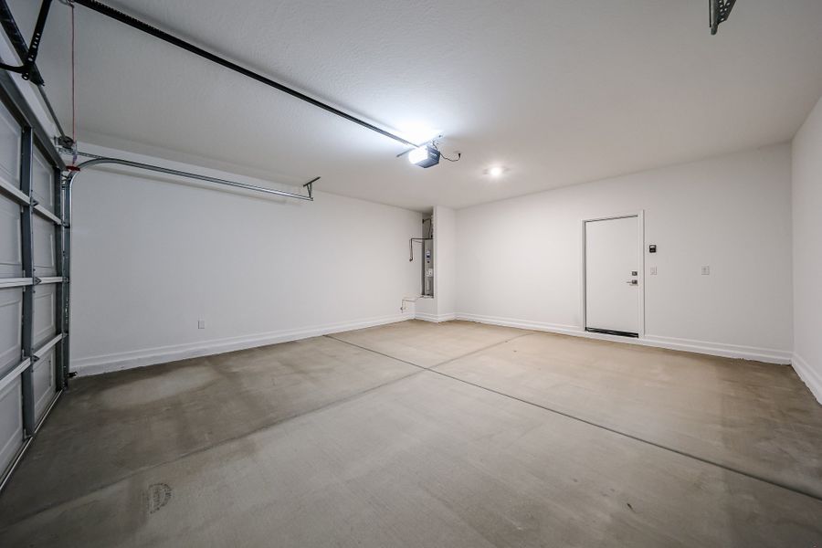 A room with white walls.