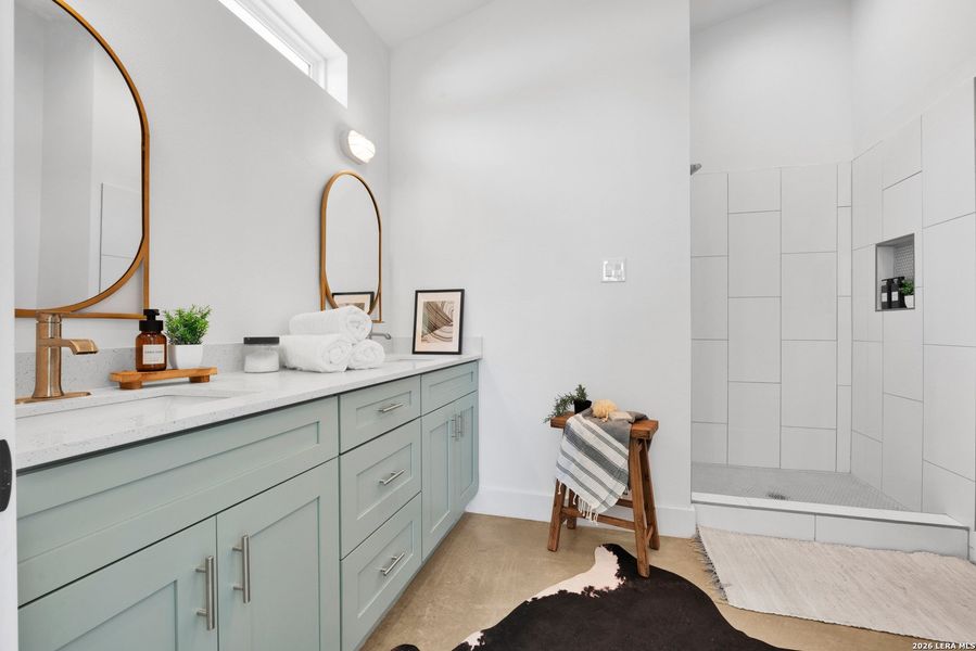 Furnished interior view inside a new home in , San Antonio (Image 8).