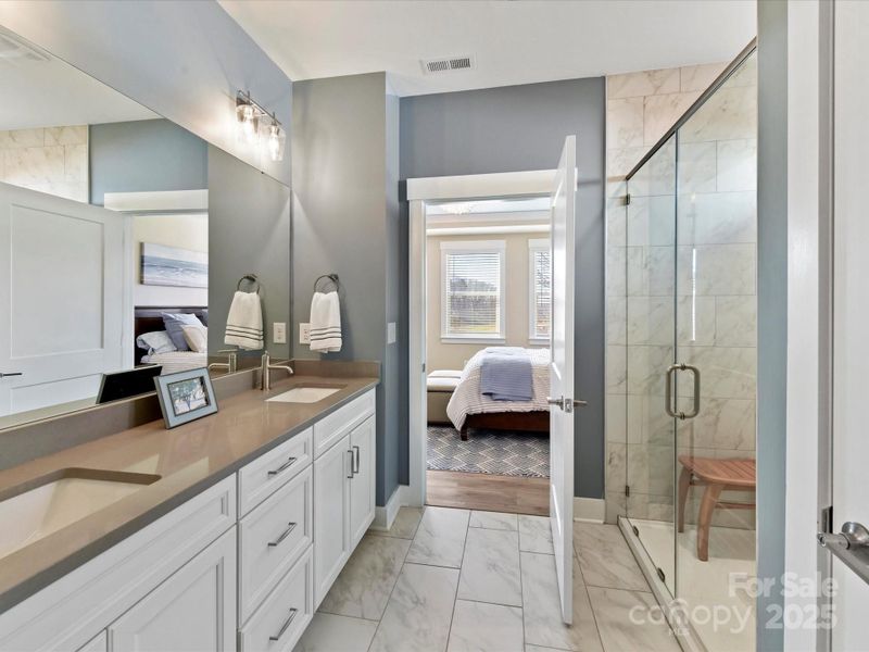 Furnished interior view inside a new home in , Mooresville (Image 43).