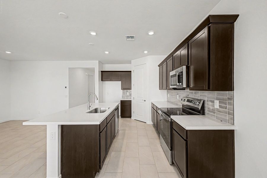 Furnished interior view inside a new home in Skyline Village, San Tan Valley (Image 4).