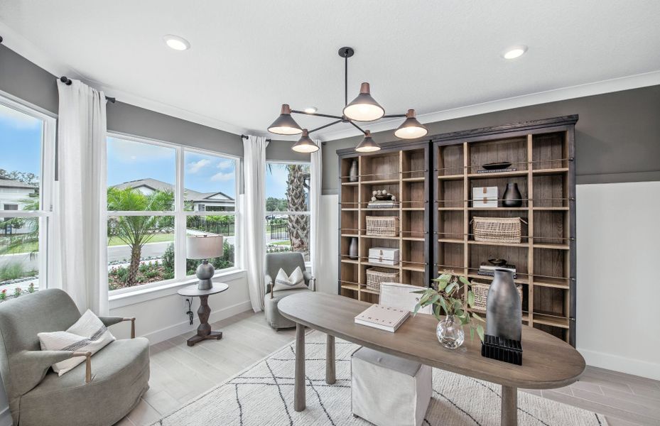 Representative furnished interior of a home built from the Stardom by Del Webb in Del Webb Explore North River Ranch, Parrish (Image 14). Representative furnished interior of a home built from the Stardom by Del Webb in Del Webb Explore North River Ranch, Parrish (Image 14).
