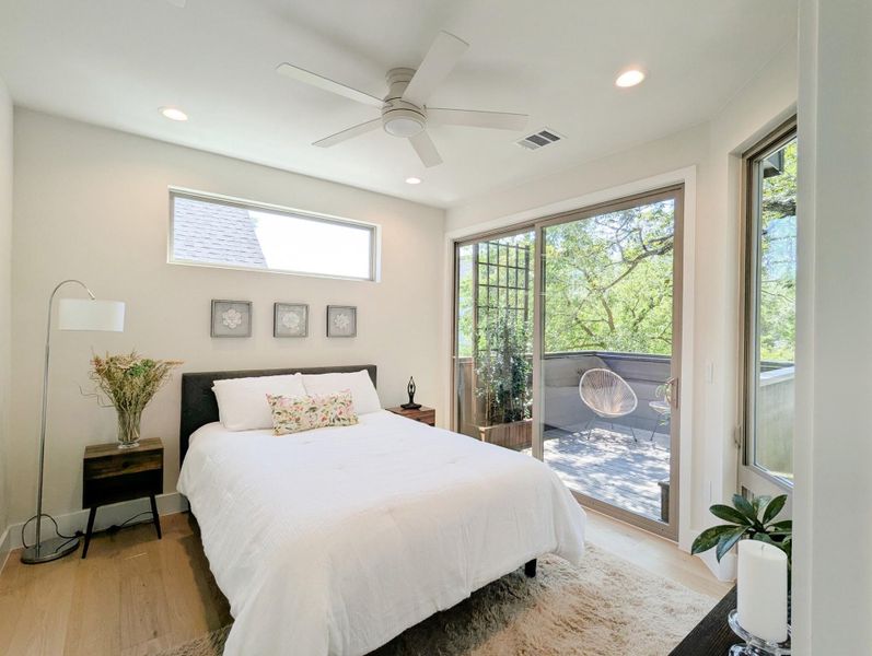 Furnished interior view inside a new home in , Austin (Image 9). Furnished interior view inside a new home in , Austin (Image 9).