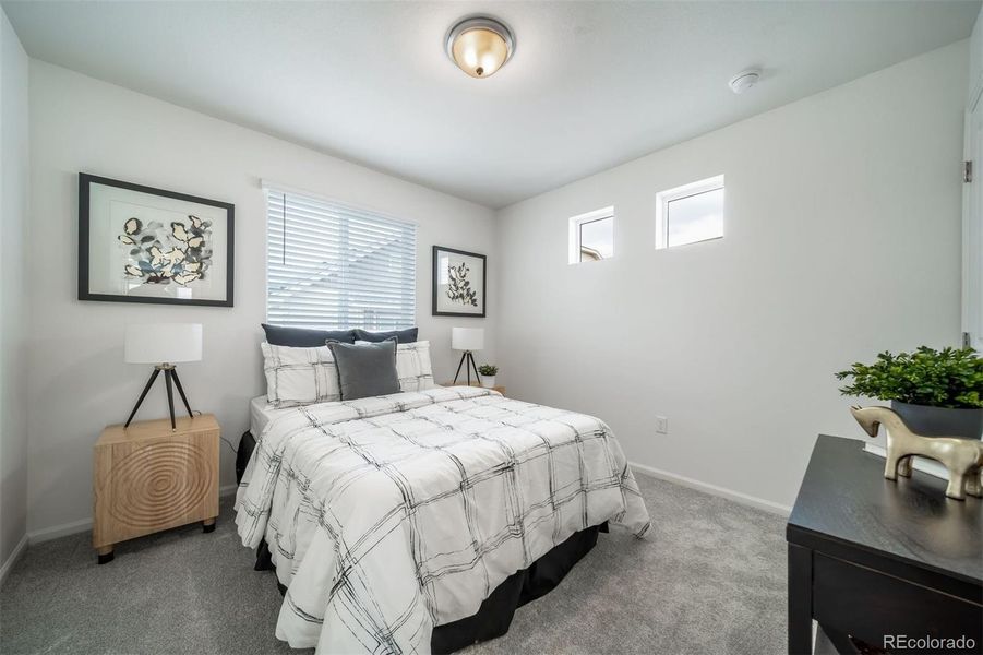 Furnished interior view inside a new home in , Commerce City (Image 25).