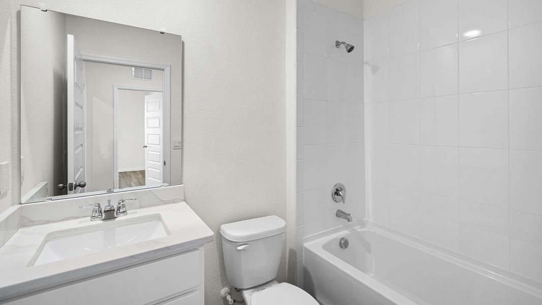 Furnished interior view inside a new home in Harmony at Lake Eloise, Winter Haven (Image 8).