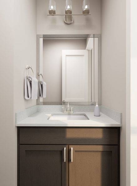 Representative interior finishes for a home built from the Garden Plan 3002 by Tri Pointe Homes in Waterston Central, Gilbert (Image 12).