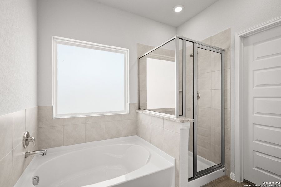 Furnished interior view inside a new home in Timber Creek, San Antonio (Image 12).