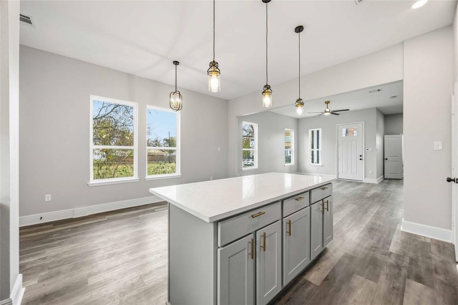 Furnished interior view inside a new home in , Houston (Image 7).