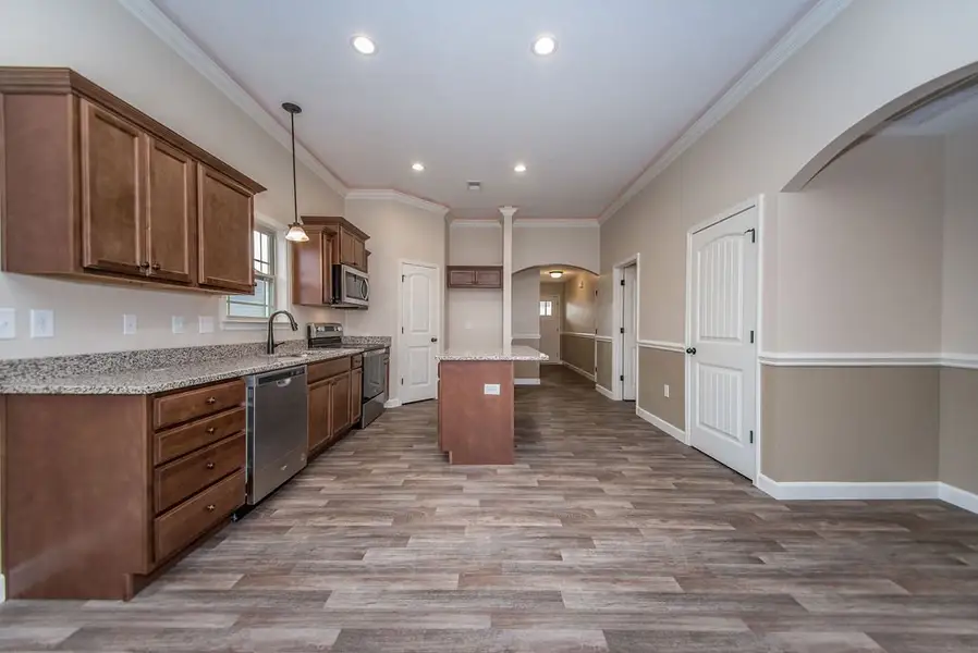 Representative furnished interior of a home built from the Inman by Enchanted Homes in Lonesome Dove, San Antonio (Image 10).