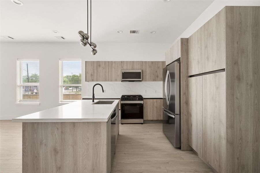 Furnished interior view inside a new home in , Houston (Image 13).