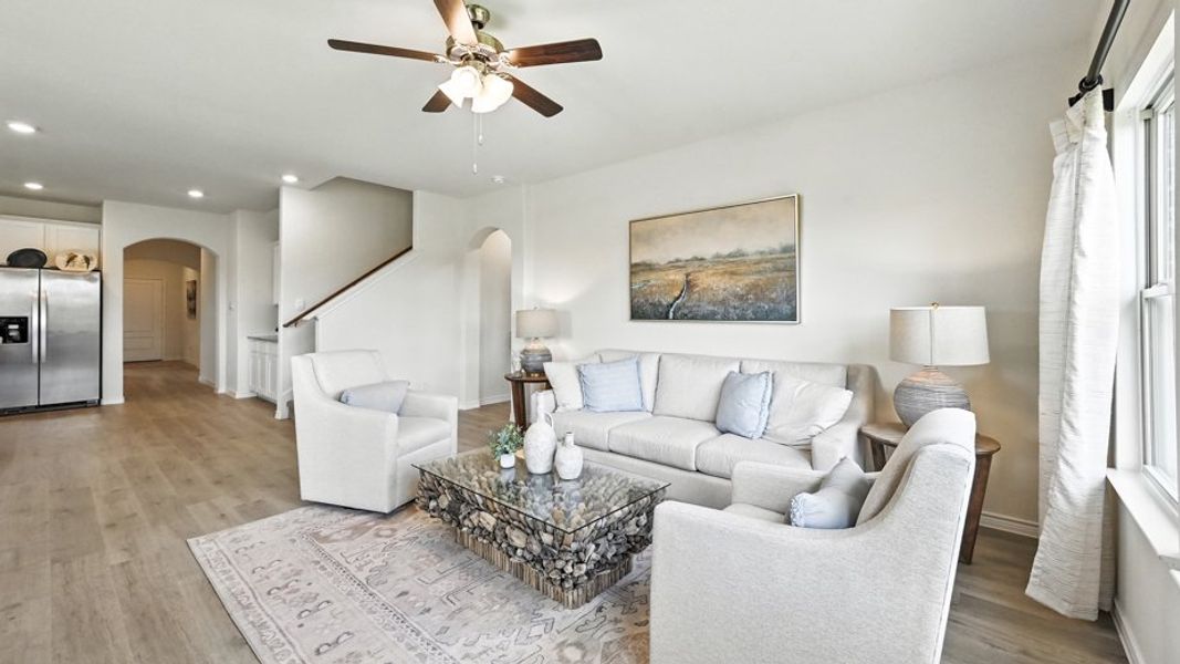 Furnished interior view inside a new home in Elevon, Lavon (Image 8).