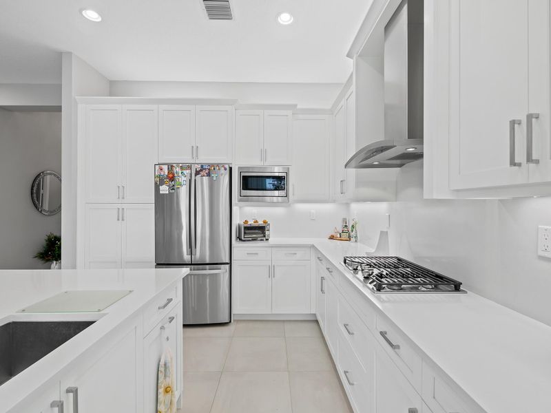 Furnished interior view inside a new home in , Boynton Beach (Image 21).