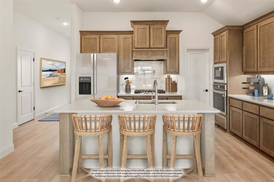 Furnished interior view inside a new home in Stone River Glen 50s, Royse City (Image 6). Furnished interior view inside a new home in Stone River Glen 50s, Royse City (Image 6).