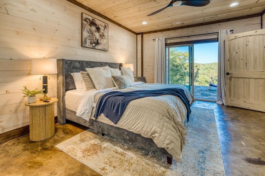 Furnished interior view inside a new home in , Mineral Bluff (Image 5).