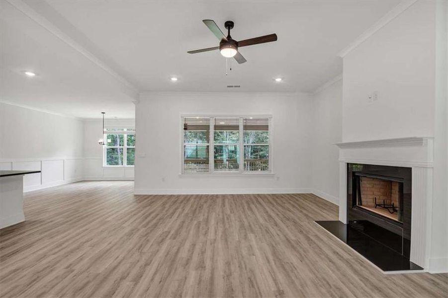 Spacious, unfurnished interior of a new home in Tuscany Hills, Douglasville (Image 19).