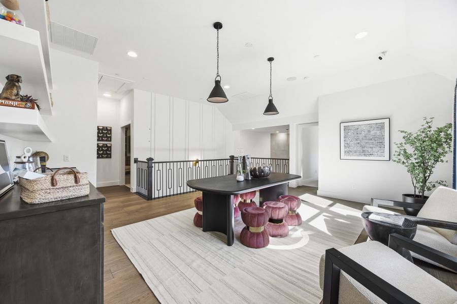 Furnished interior view inside a new home in Providence Cove, McKinney (Image 42).
