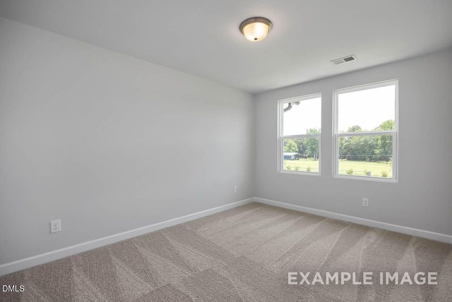 Spacious, unfurnished interior of a new home in Springvale, Fuquay Varina (Image 19).